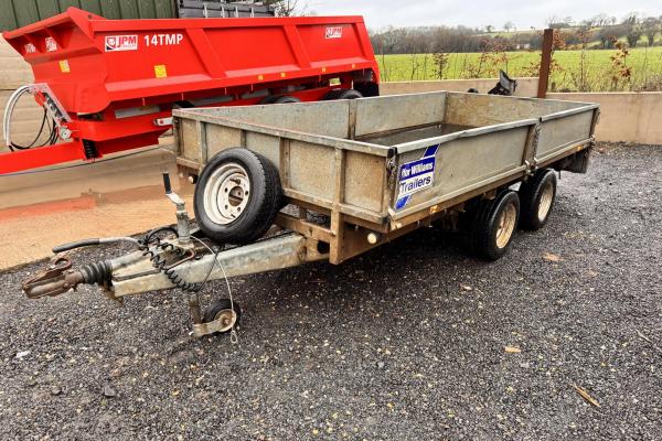 Ifor Williams LM125 Flatbed Trailer