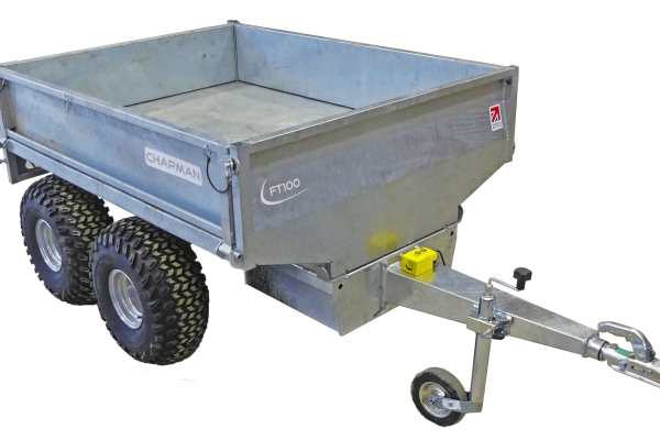 HYDRAULIC FLAT BED TRAILER FT100