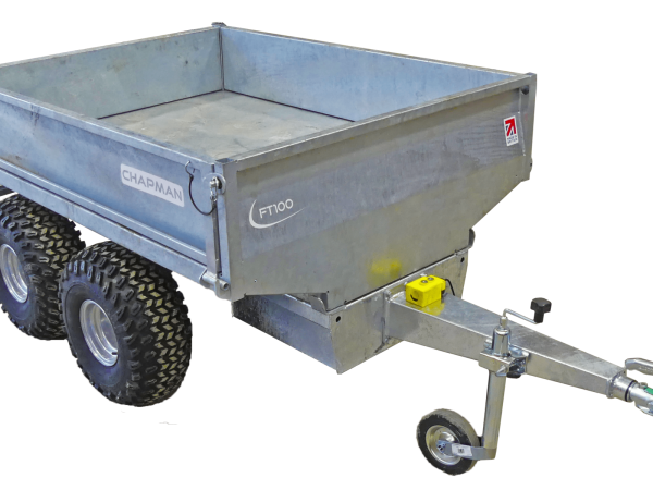 HYDRAULIC FLAT BED TRAILER FT100